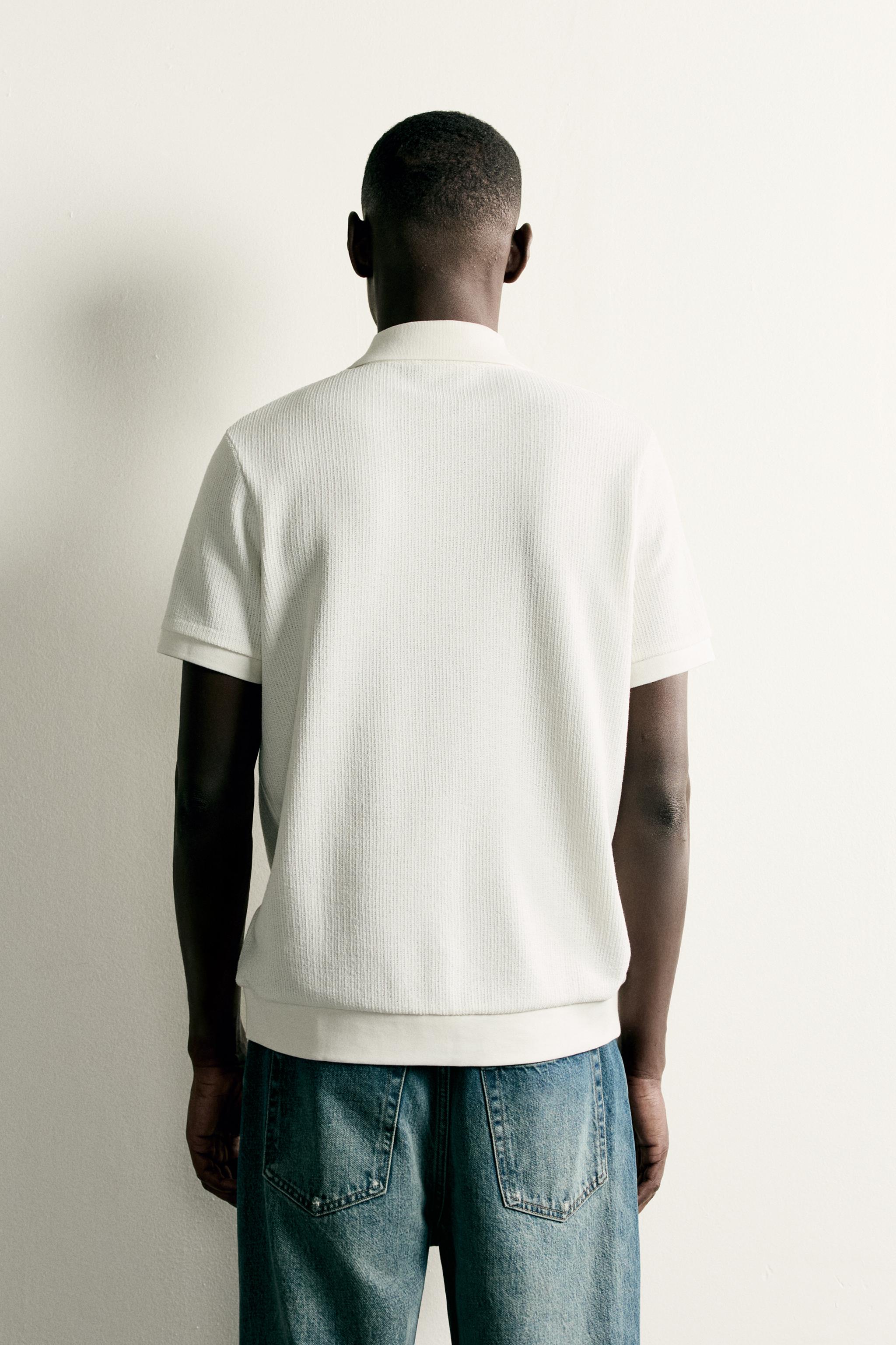 POLO REGULAR FIT À ZIP